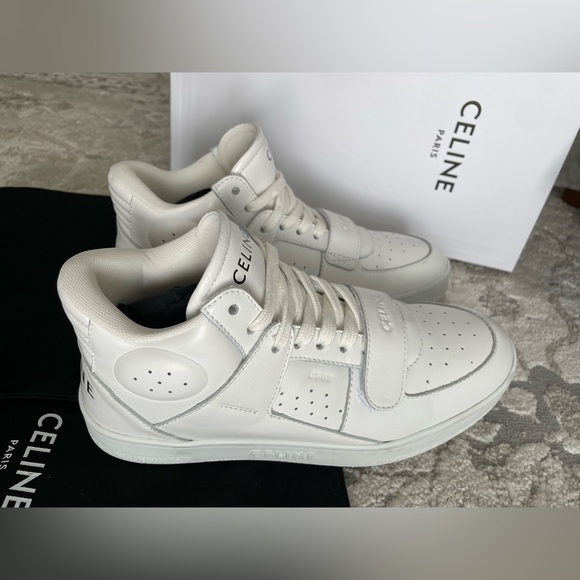 *SOLD ON GRAILED* Celine Mid-Top Sneakers 37 - Picture 4 of 13